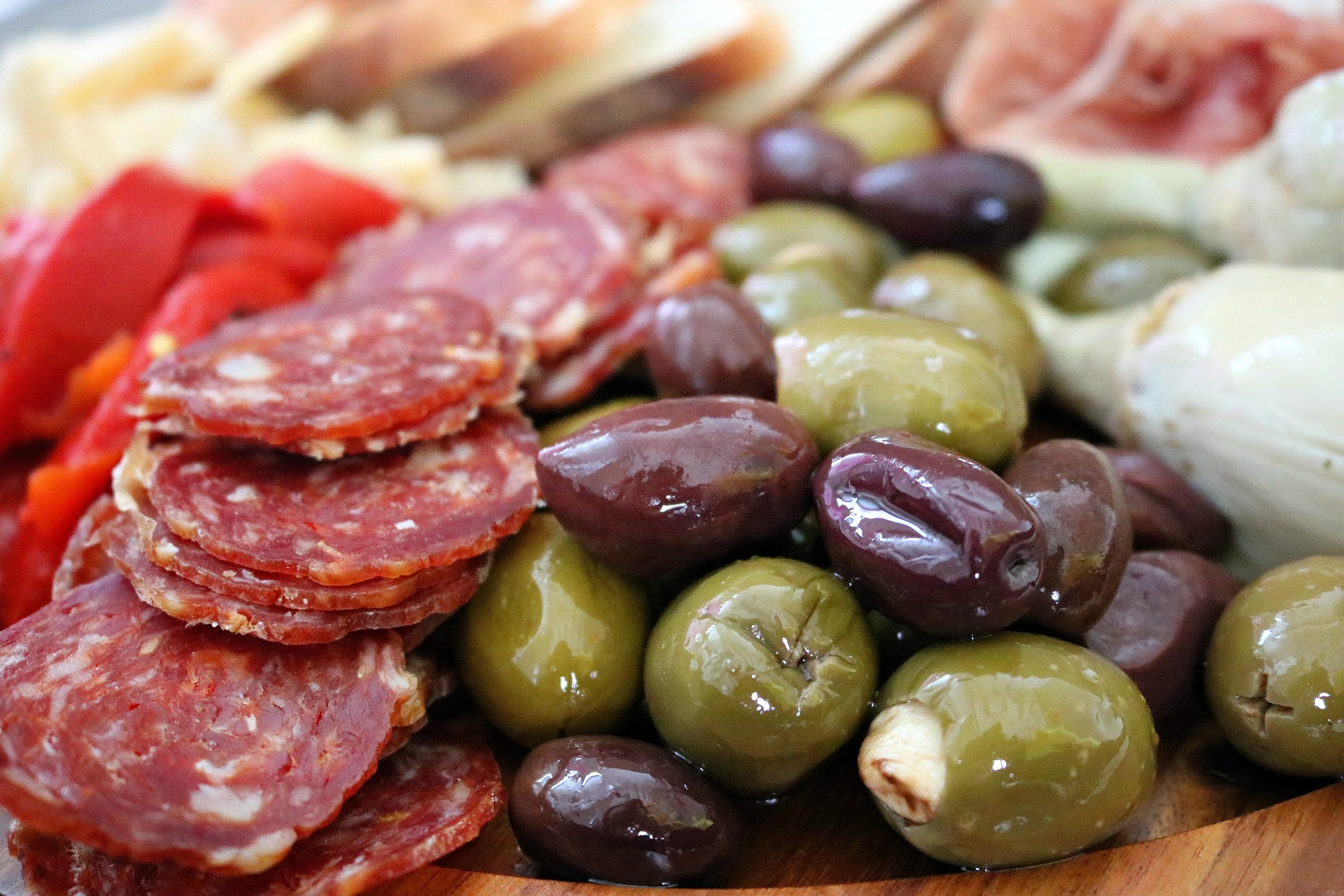 antipasto platter.