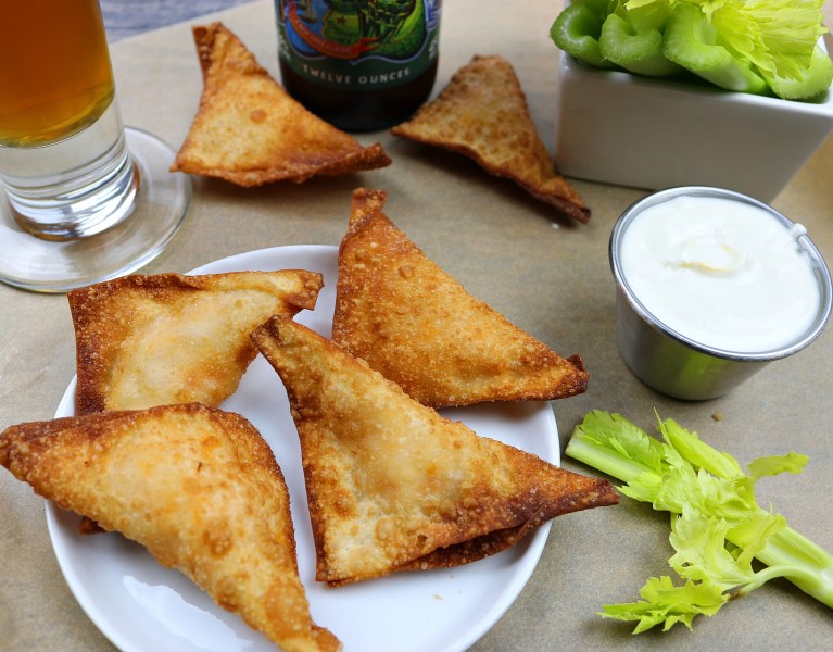 Buffalo Chicken Wontons
