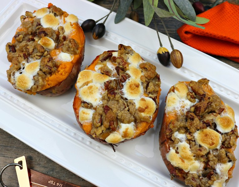 stuffed sweet potato casseroles