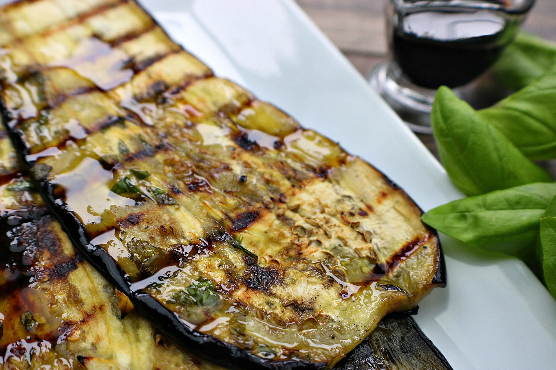 grilled eggplant